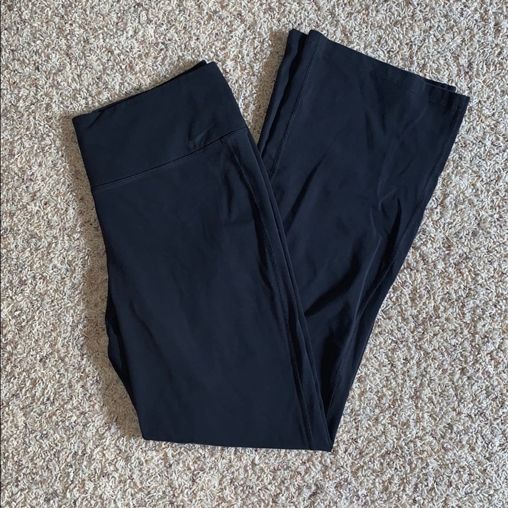 Black nike bootcut pants